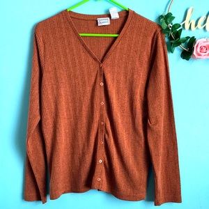 Vintage Hasting & Smith V-neck Button Down Cardigan Top